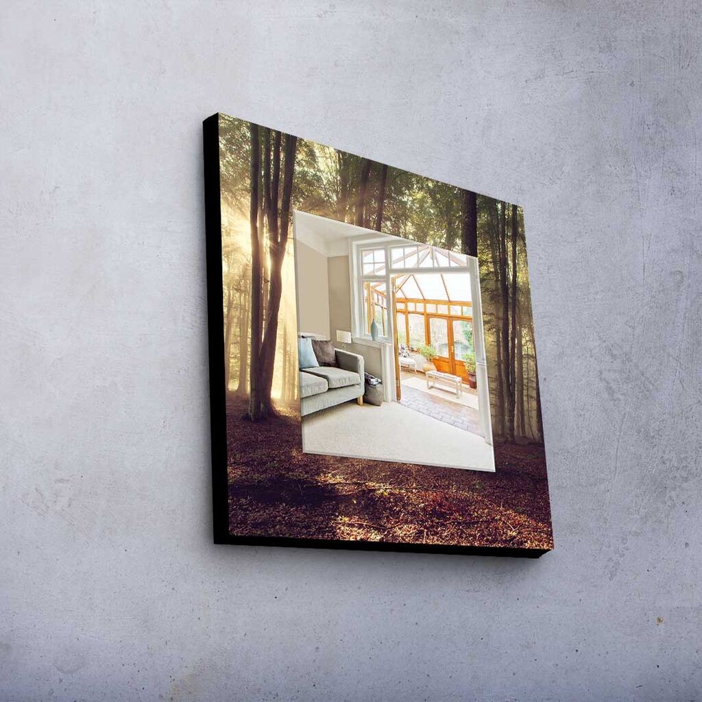 Zidno ogledalo MA-085, 50x50cm