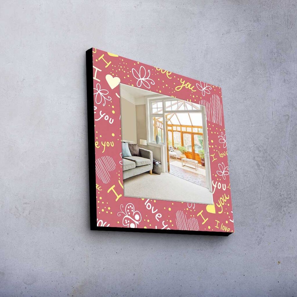 Zidno ogledalo MA-017, 50x50cm