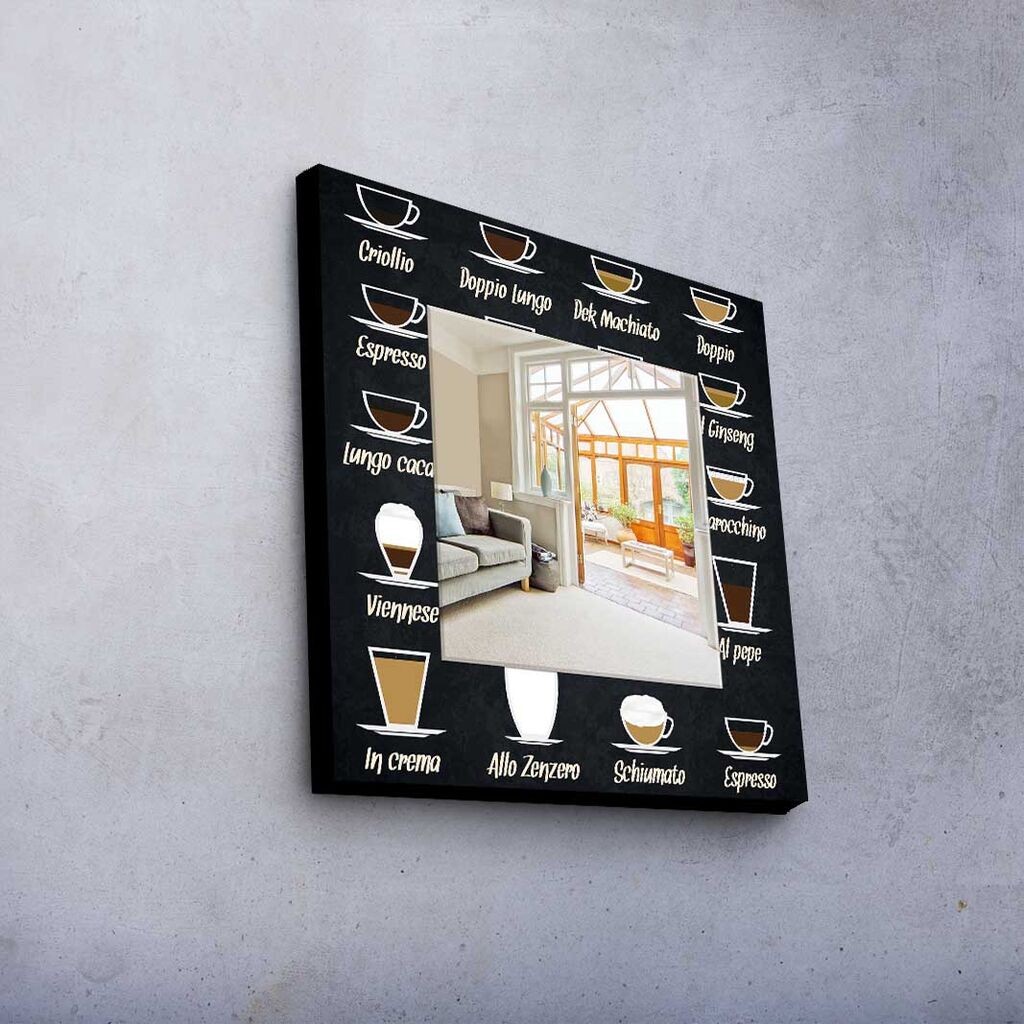 Zidno ogledalo MA-067, 50x50cm