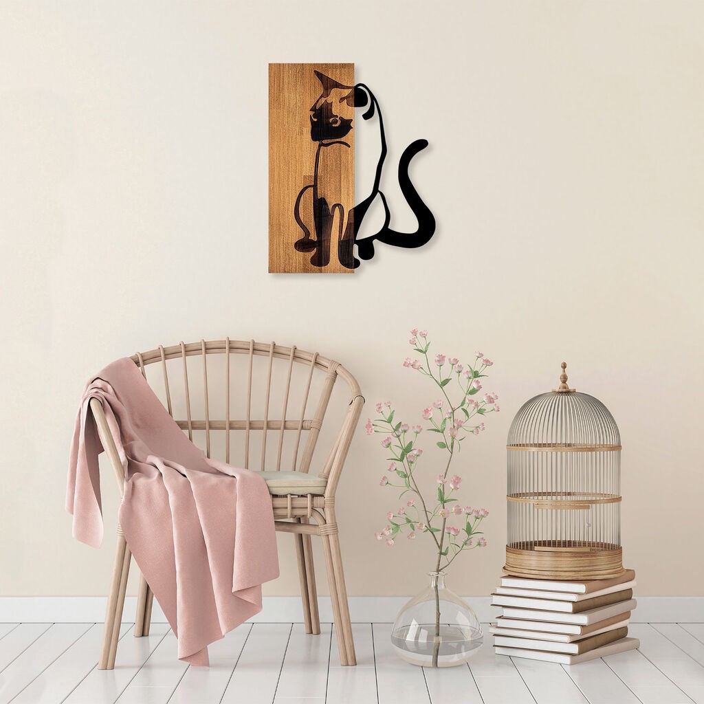 Wallity Zidna dekoracija MA-282, 47 x 58 cm, Smeđa