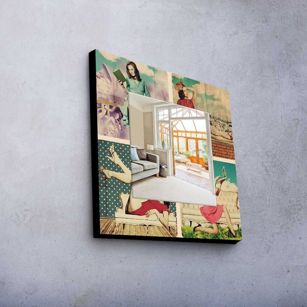 Zidno ogledalo MA-029, 50x50cm