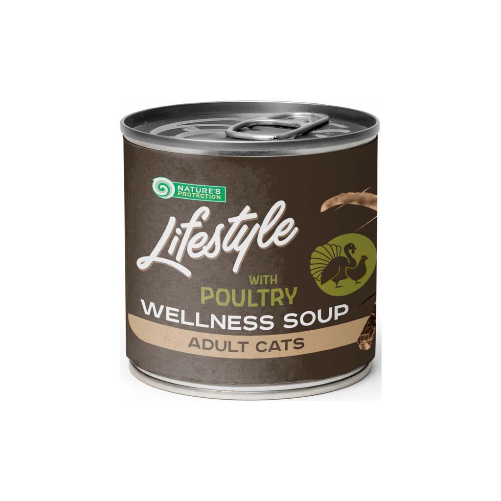 Nature's Protection Supa za mačke Lifestyle, Piletina, 140 ml