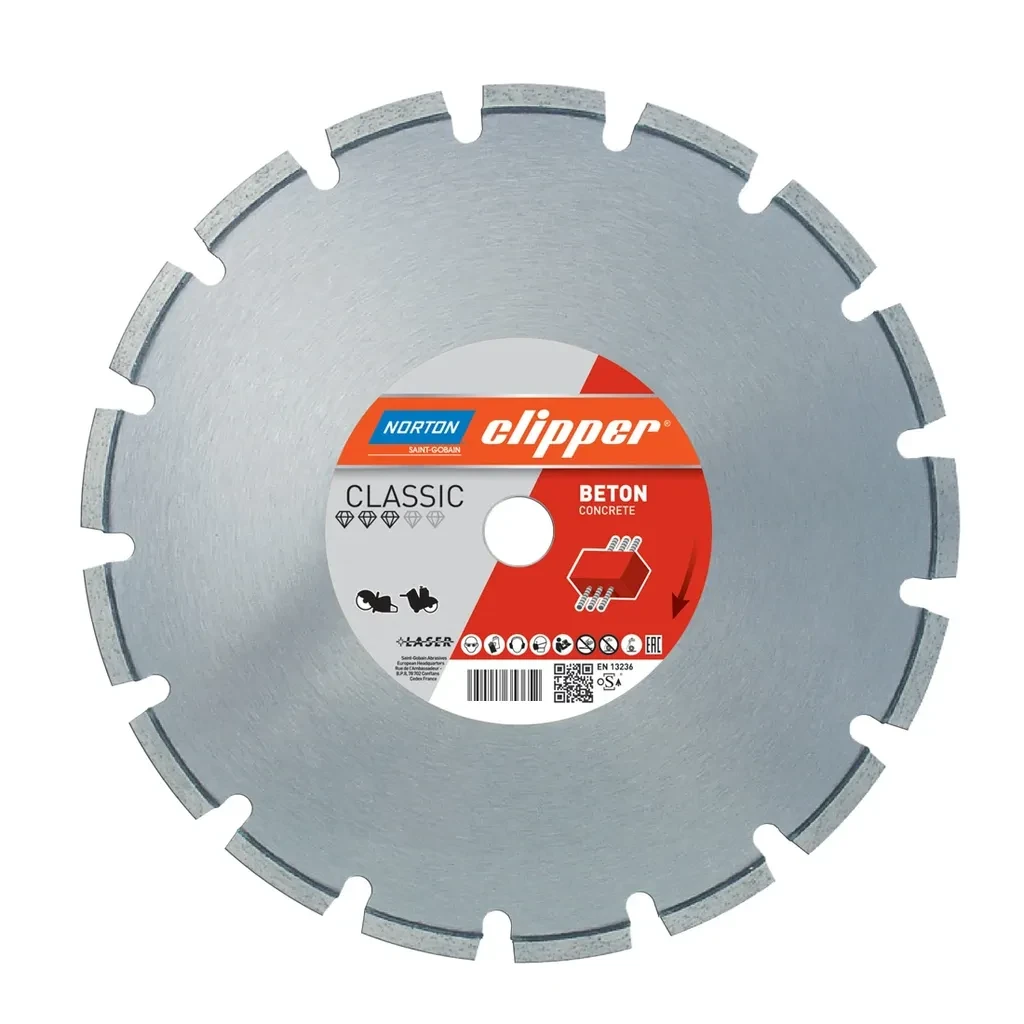 Norton Dijamantska rezna ploča za beton Clipper Classic, 450x25.4mm