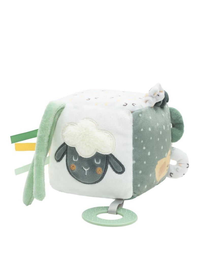 Kikka Boo Plišana Kocka Sleepy Sheep, Šarena