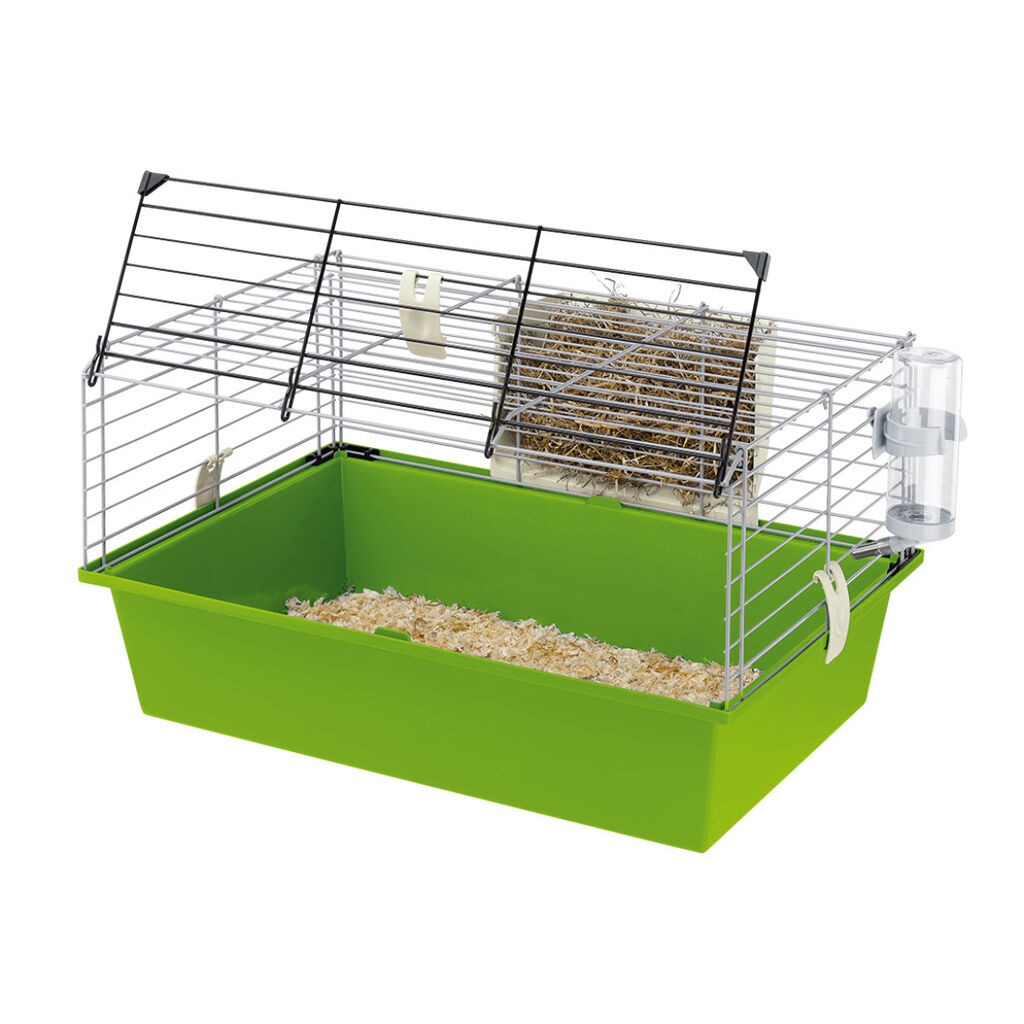 Ferplast Kavez za zamorce Guinea 60, 58x38x31.5 cm, Zeleni