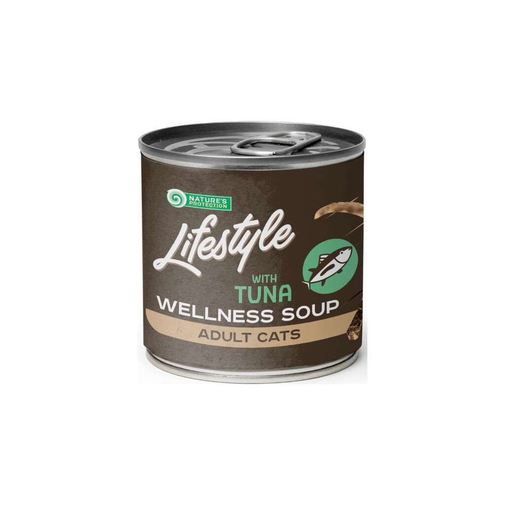 Nature's Protection Supa za mačke Lifestyle Sensitive Digestion, Tuna, 140 ml