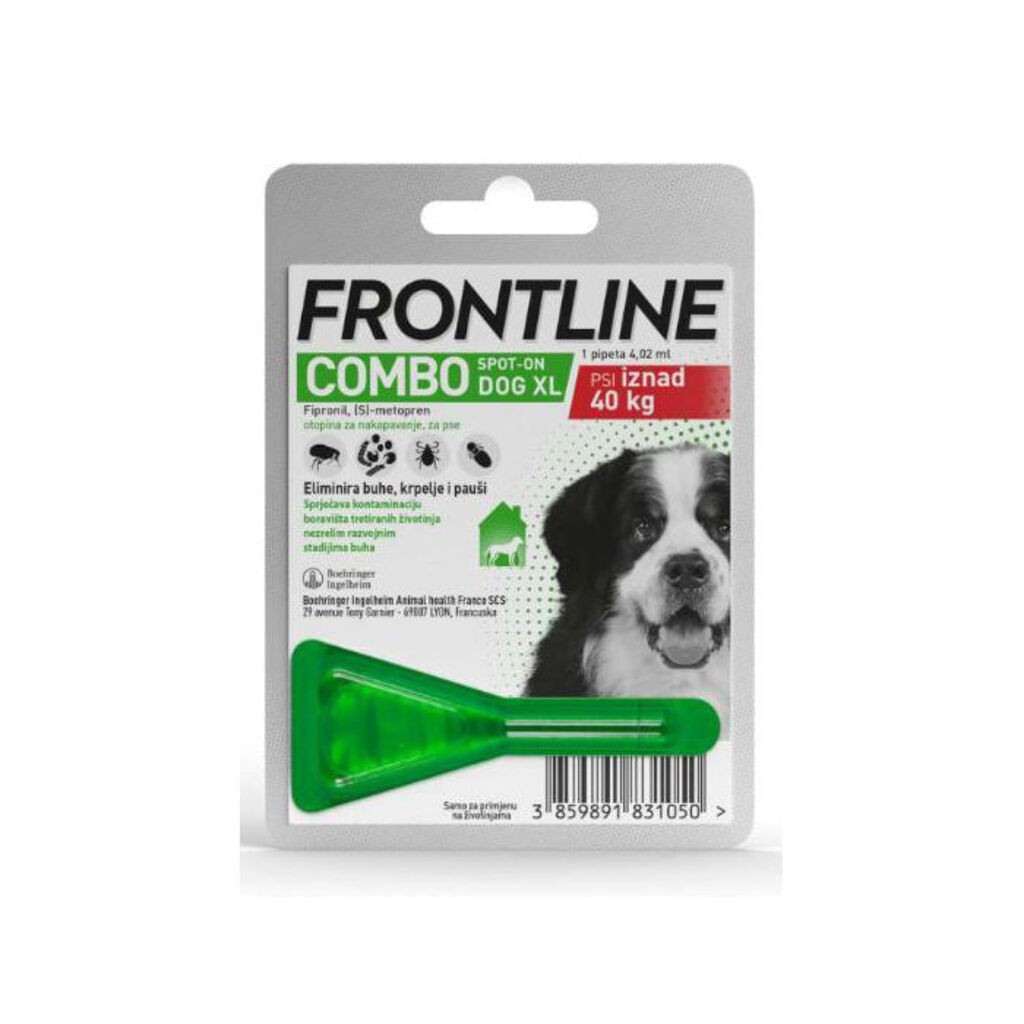 Frontline Zaštita za pse preko 40 kg Combo Dog XL Spot-on, 1 komad