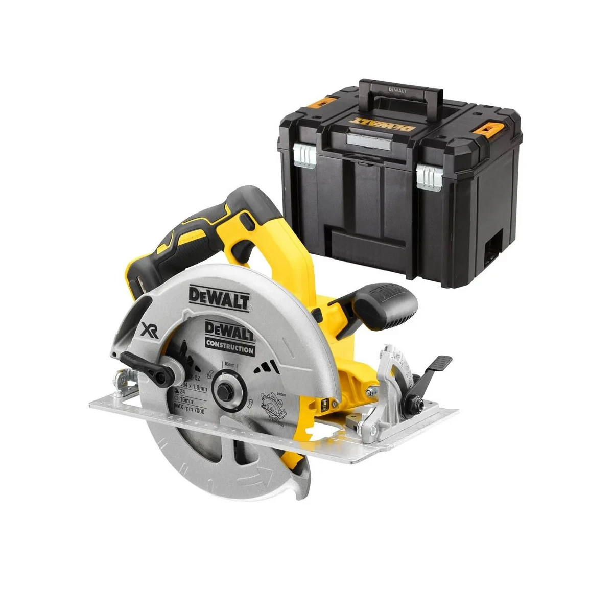 DeWalt Aku cirkular kružna pila 184mm 18V DCS570NT u Tstak koferu - Solo