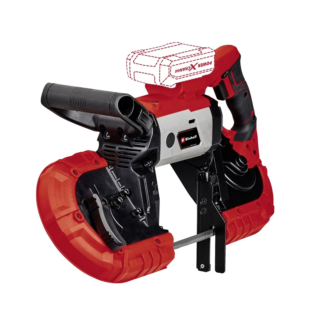 EINHELL PXC aku tračna pila za metal TE-MB 18/127 Li - Solo