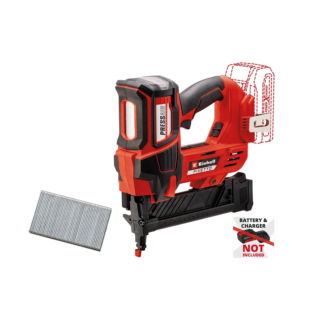 Einhell Professional PXC Aku klamerica / heftarica FIXETTO 18/38 S