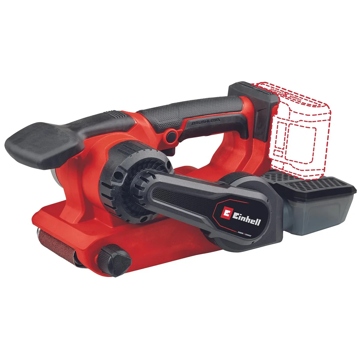 Einhell Professional PXC aku tračna brusilica TP-BS 18/457 Li BL - Solo