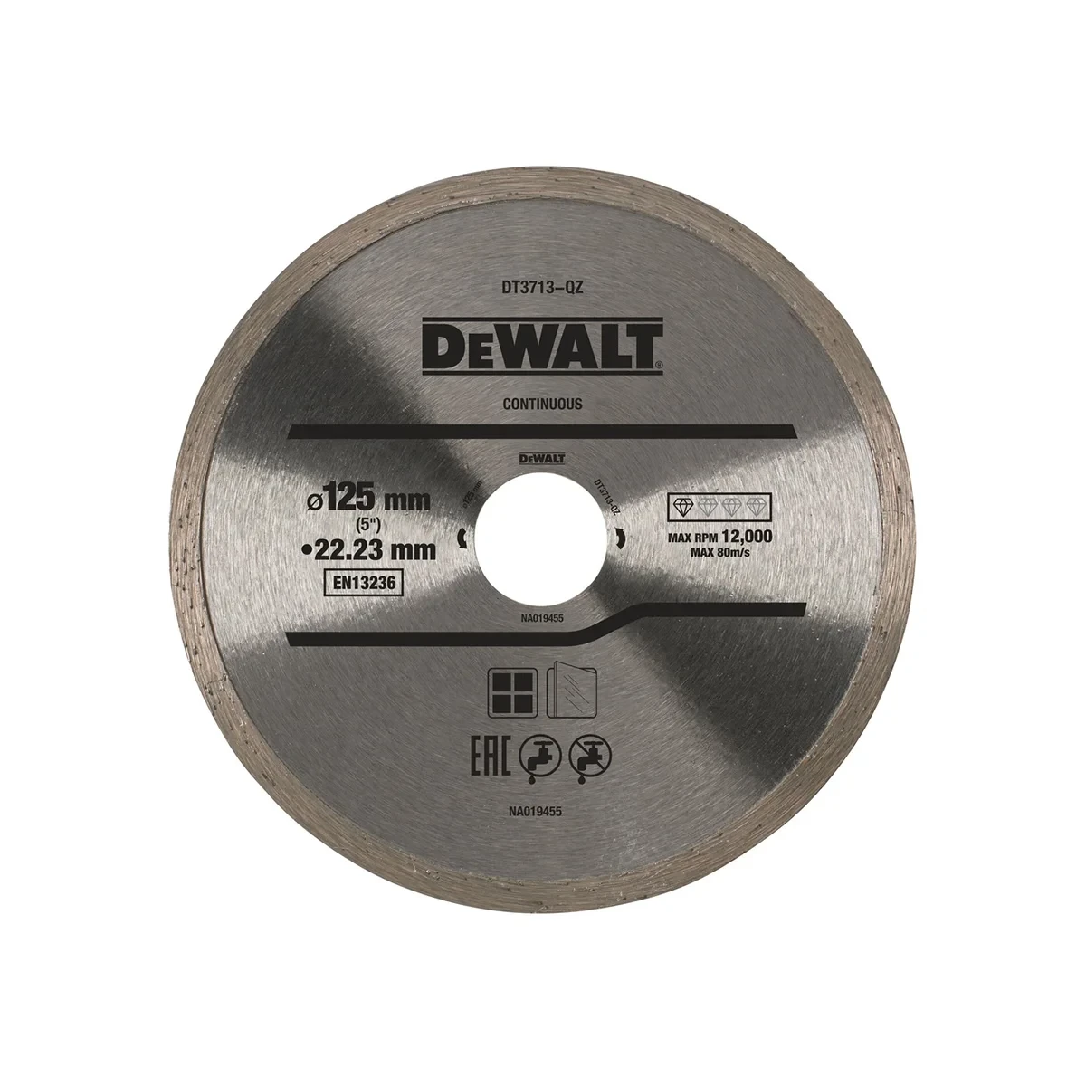 DeWalt Dijamantska ploča za keramiku 230 x 22.23 mm DT3731