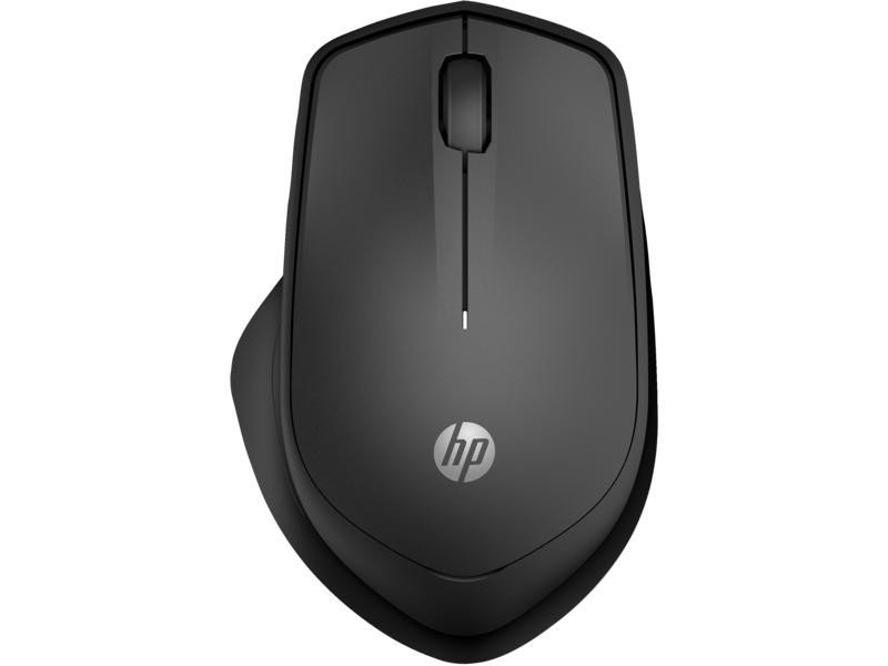 HP miš 6G4E6AA 285, tihi, bežični, crni