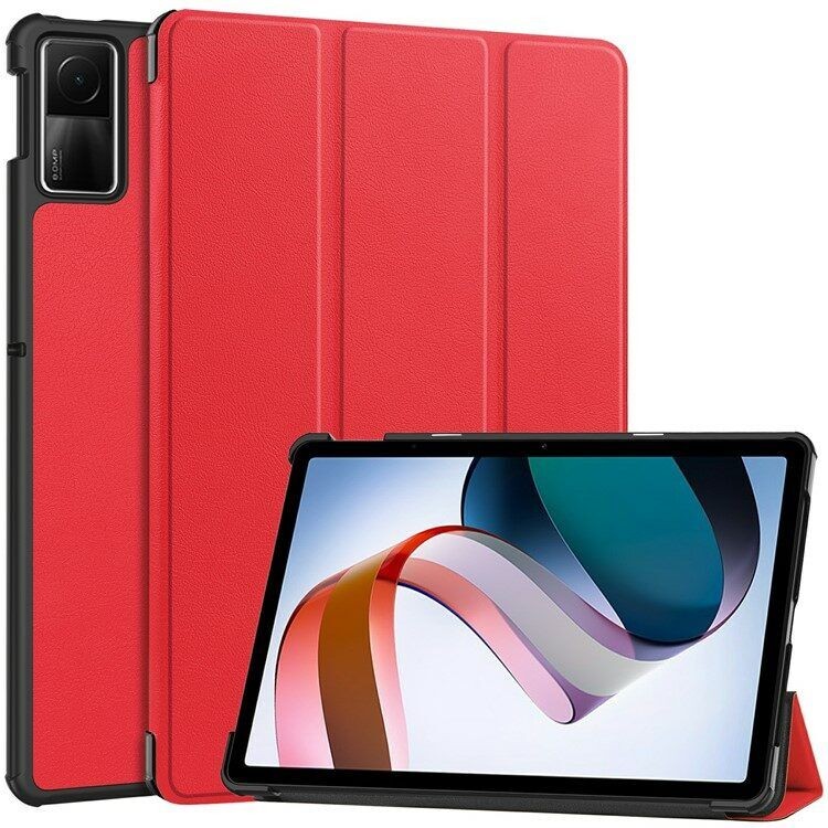Preklopna futrola za Xiaomi Redmi Pad SE Tri-fold, Crvena