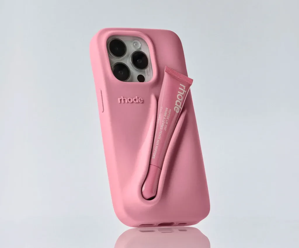 Maska za Iphone 13 Pro Rhode Lip Case, Svijetlo roza