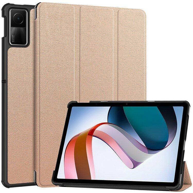 Preklopna futrola za Xiaomi Redmi Pad SE Tri-fold, Rose gold