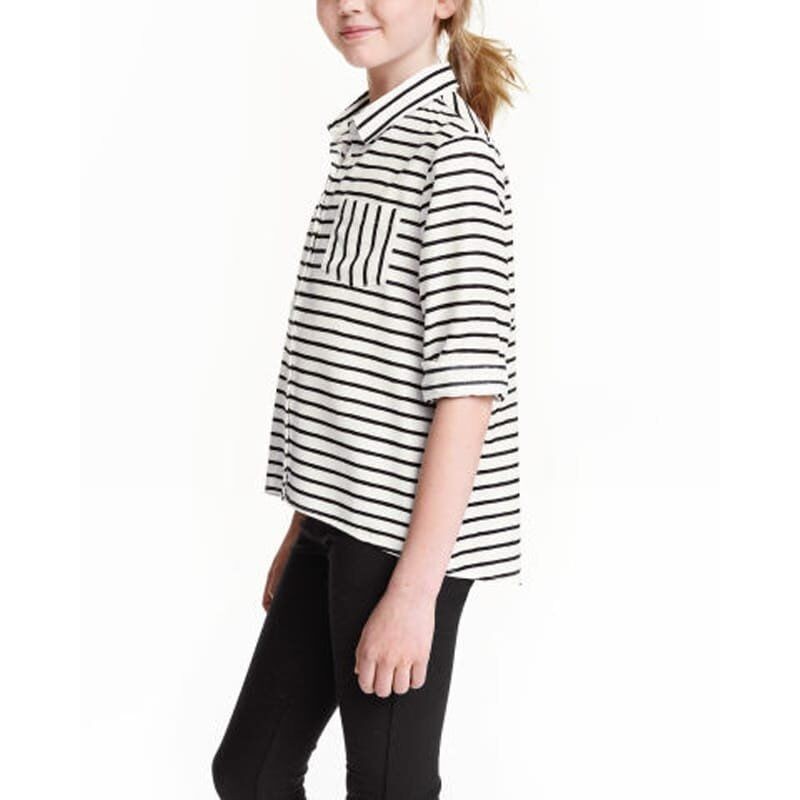 H&M Košulja za djevojčice, Bijela