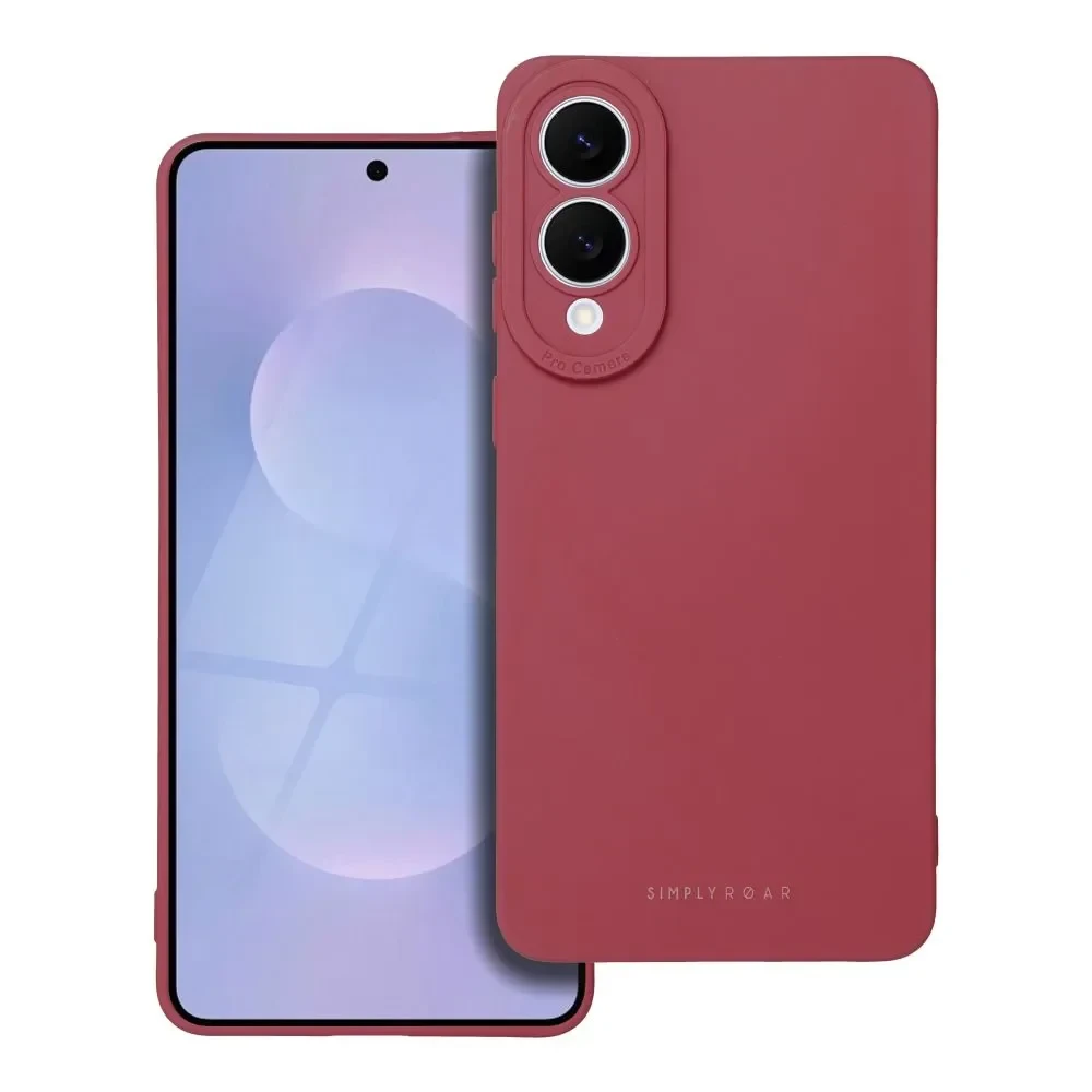 Roar Maska za mobilni telefon Samsung S25 Edge, Crvena