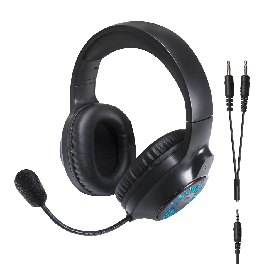 Speedlink slušalice sa mikrofonom, Tyron RGB, PC, PS5, PS4, Xbox Series X/S, Switch, OLED, Lite, black, SL-860016-BK