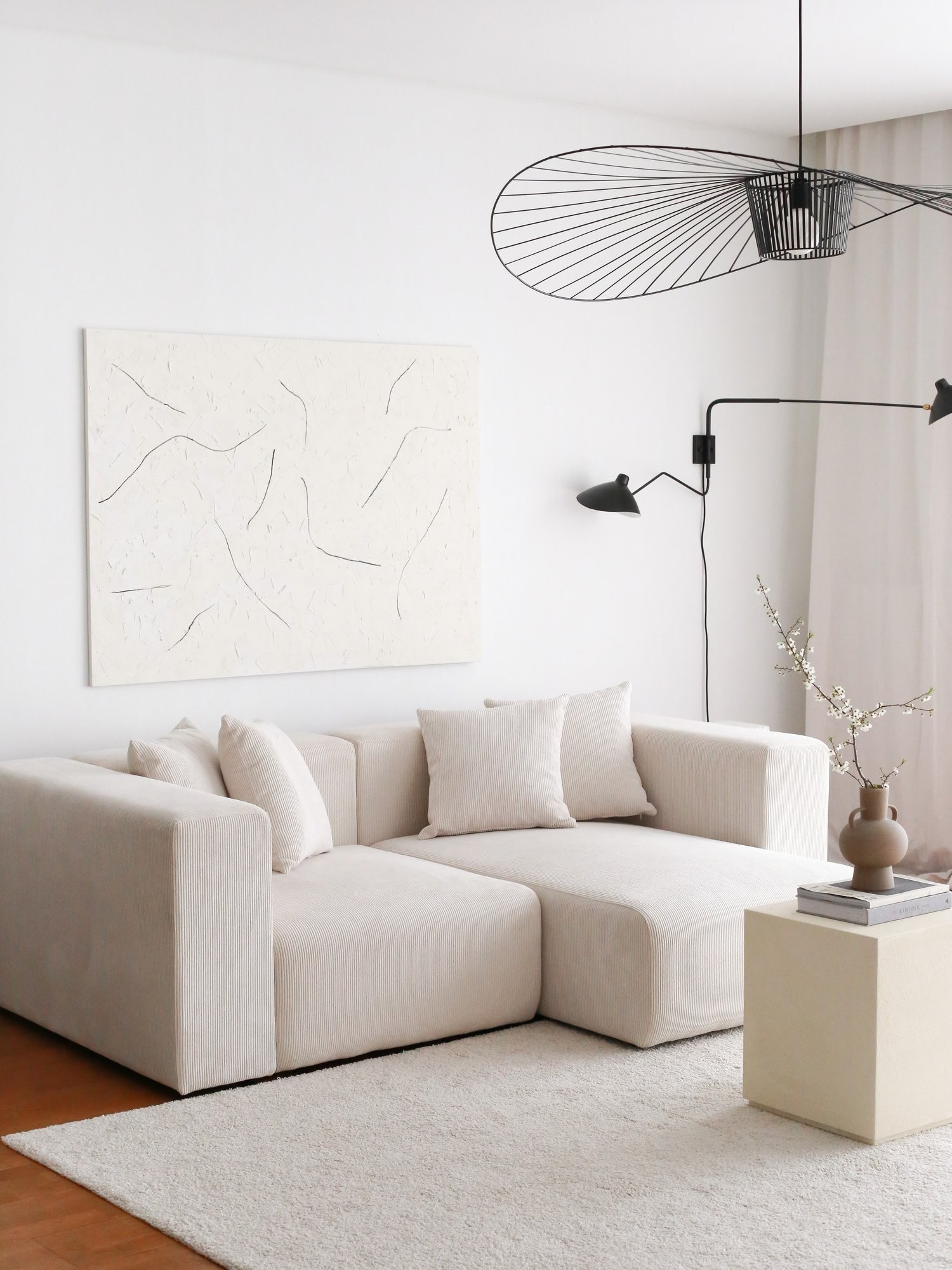 Atelier del Sofa Kutni set Yolo 222x89x110cm Bijeli