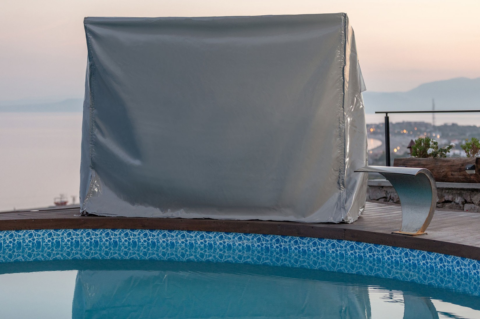 Hanah home cerada 202x190x130cm siva