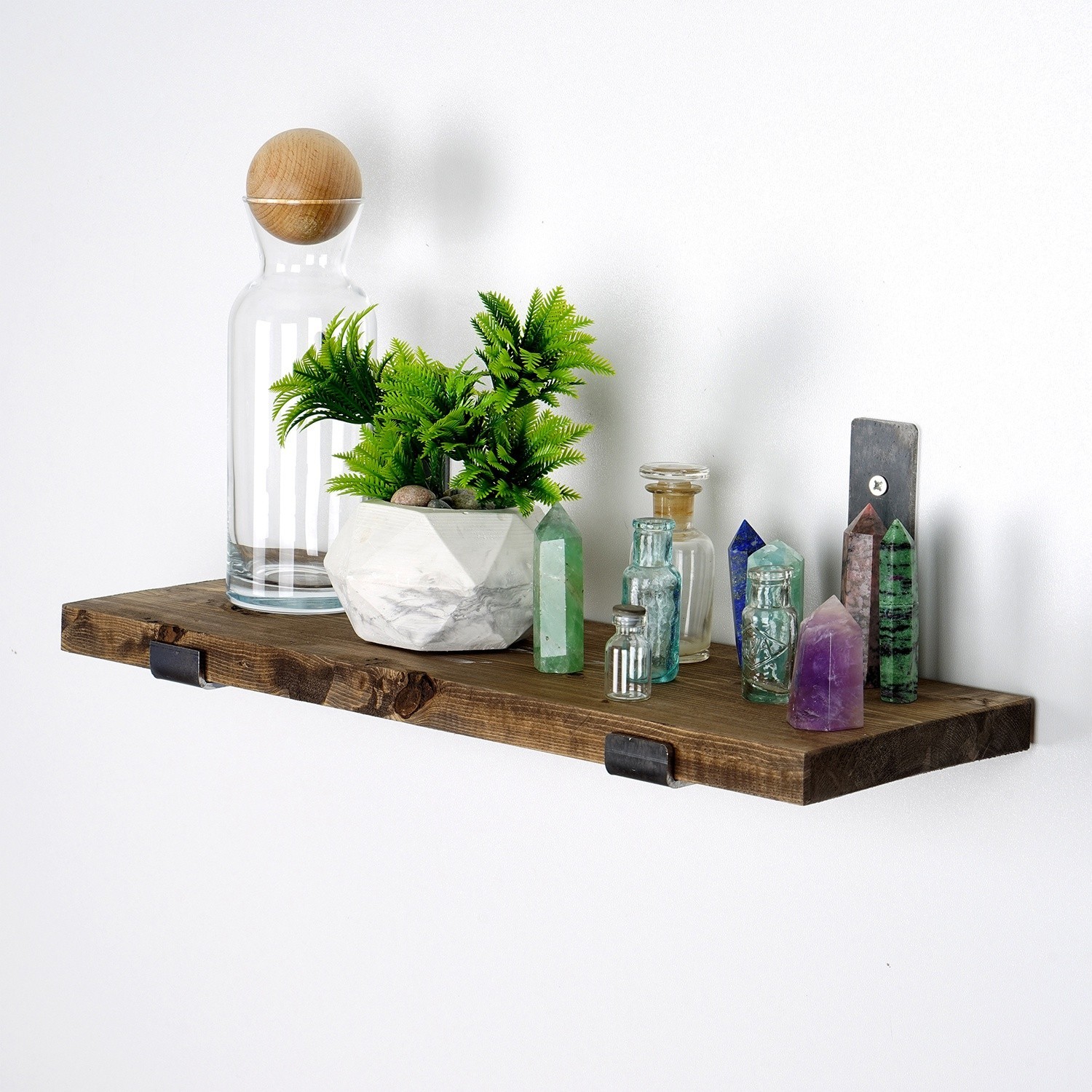 Hanah Home Zidna polica od oraha