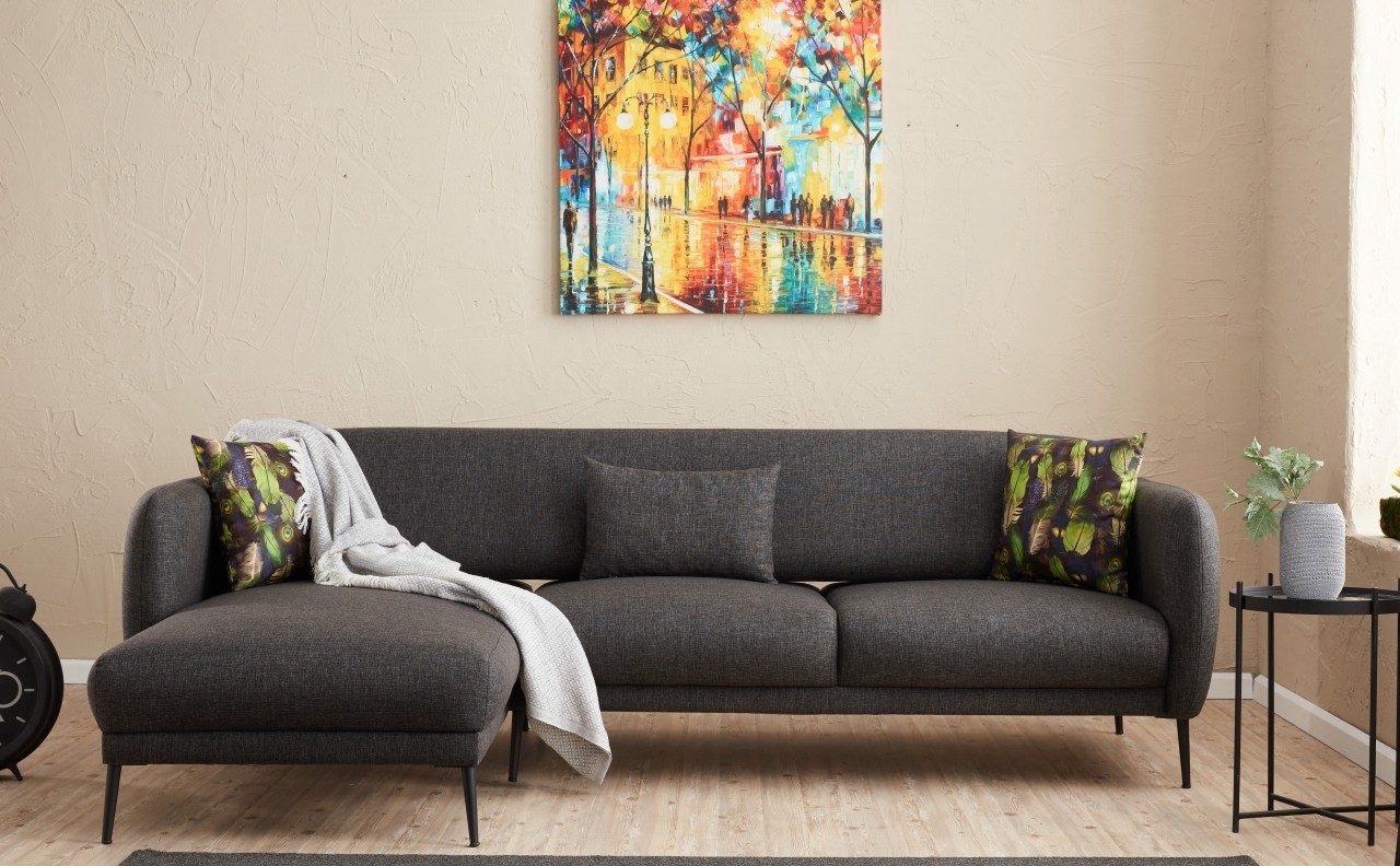 Atelier del Sofa Kutna garnitura Venus L 265x80x163cm Antracit