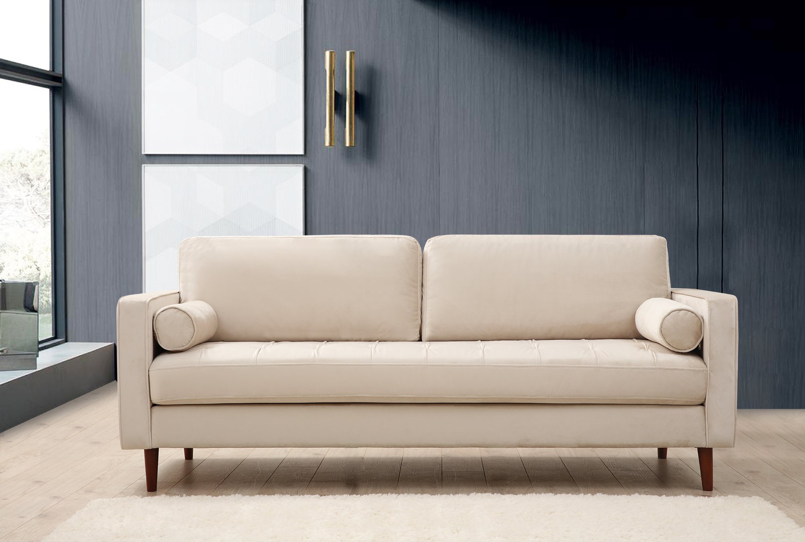 Atelier del Sofa Trosed Rim 90x70x215cm Bež