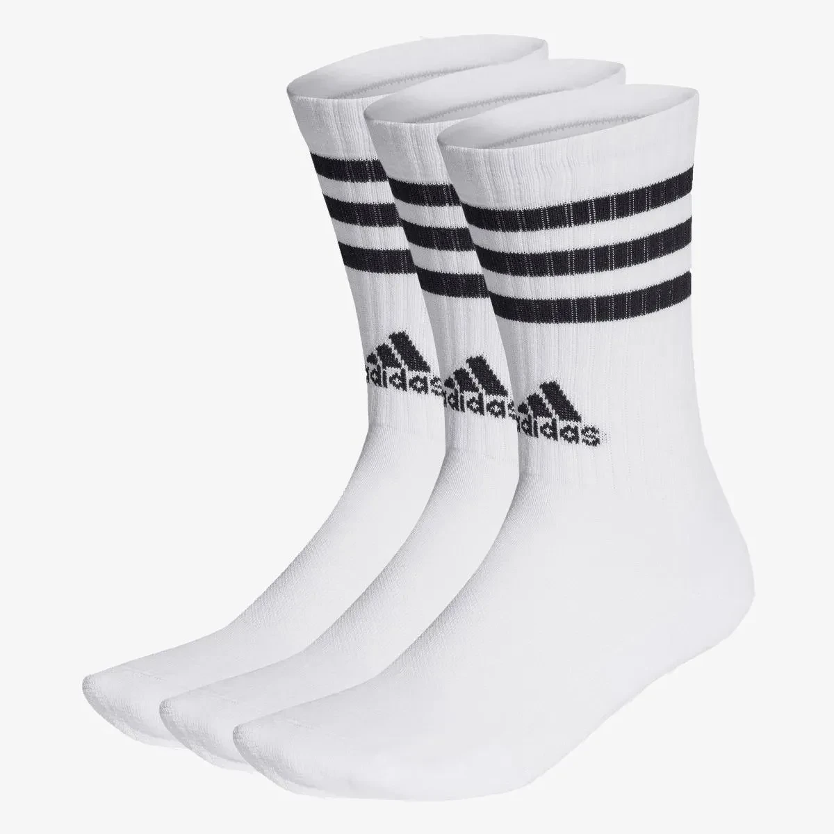 Adidas Muške čarape, 3 para, bijele