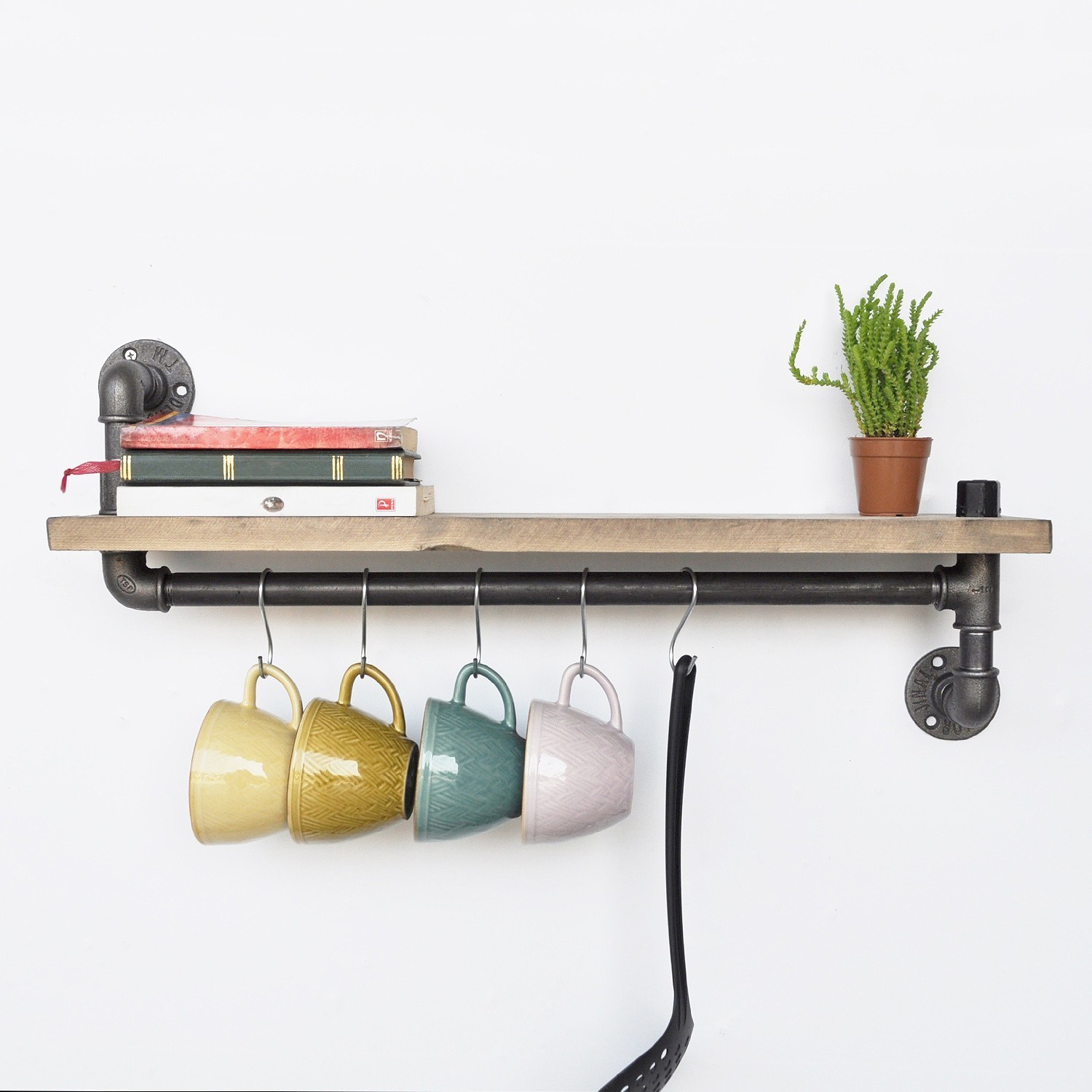 Hanah Home Zidna polica od oraha