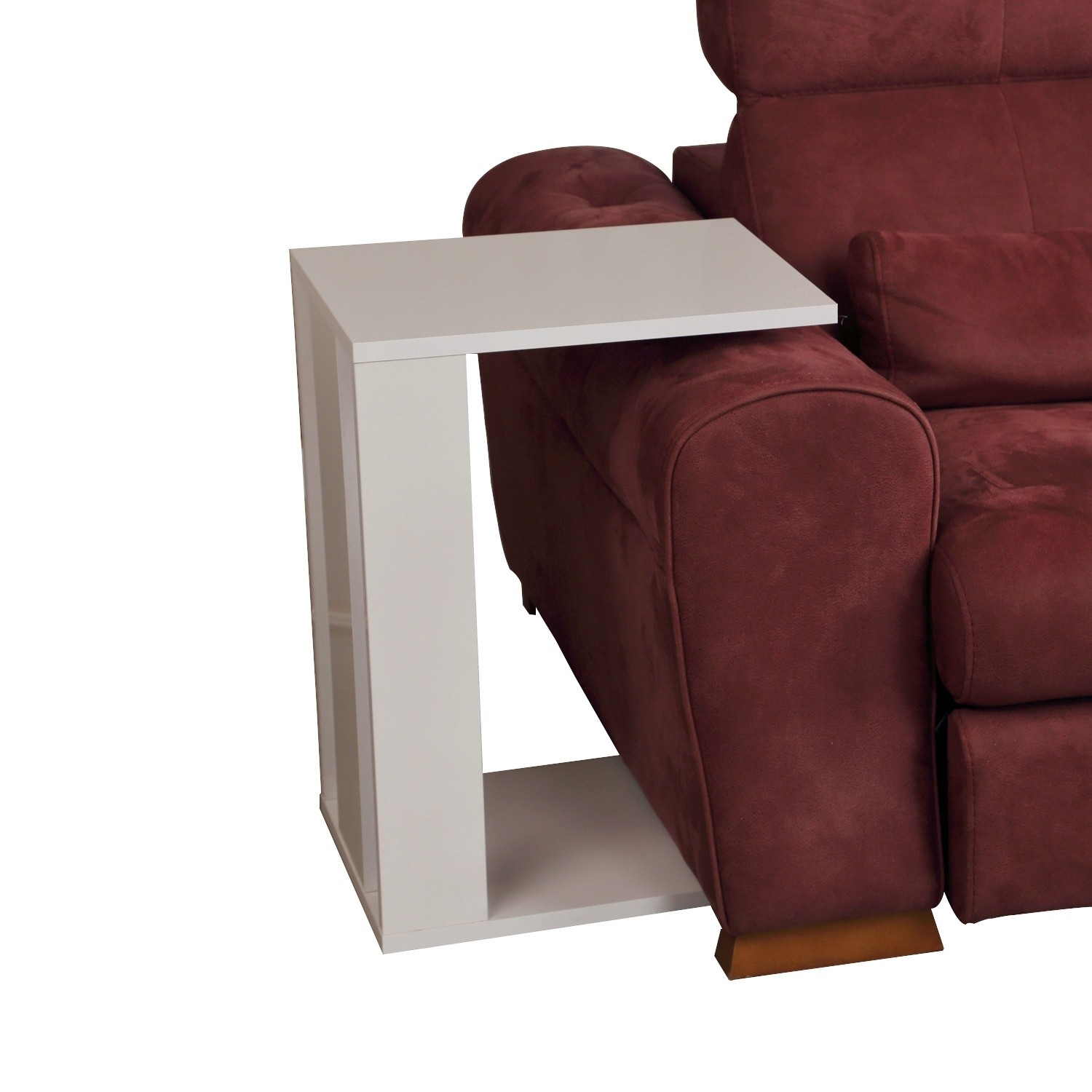 Hanah home Klub sto 35x61x45cm Bijeli