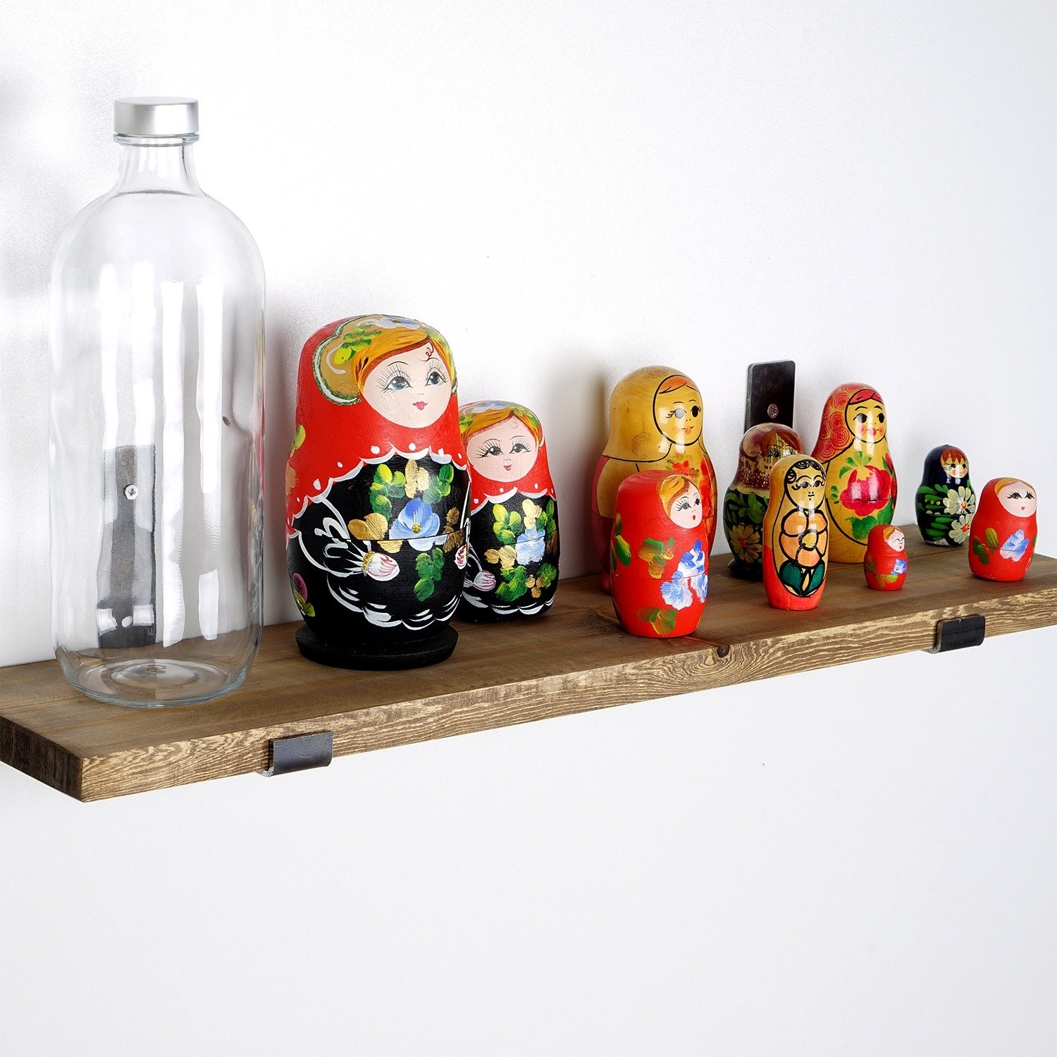 Hanah Home Zidna polica od oraha