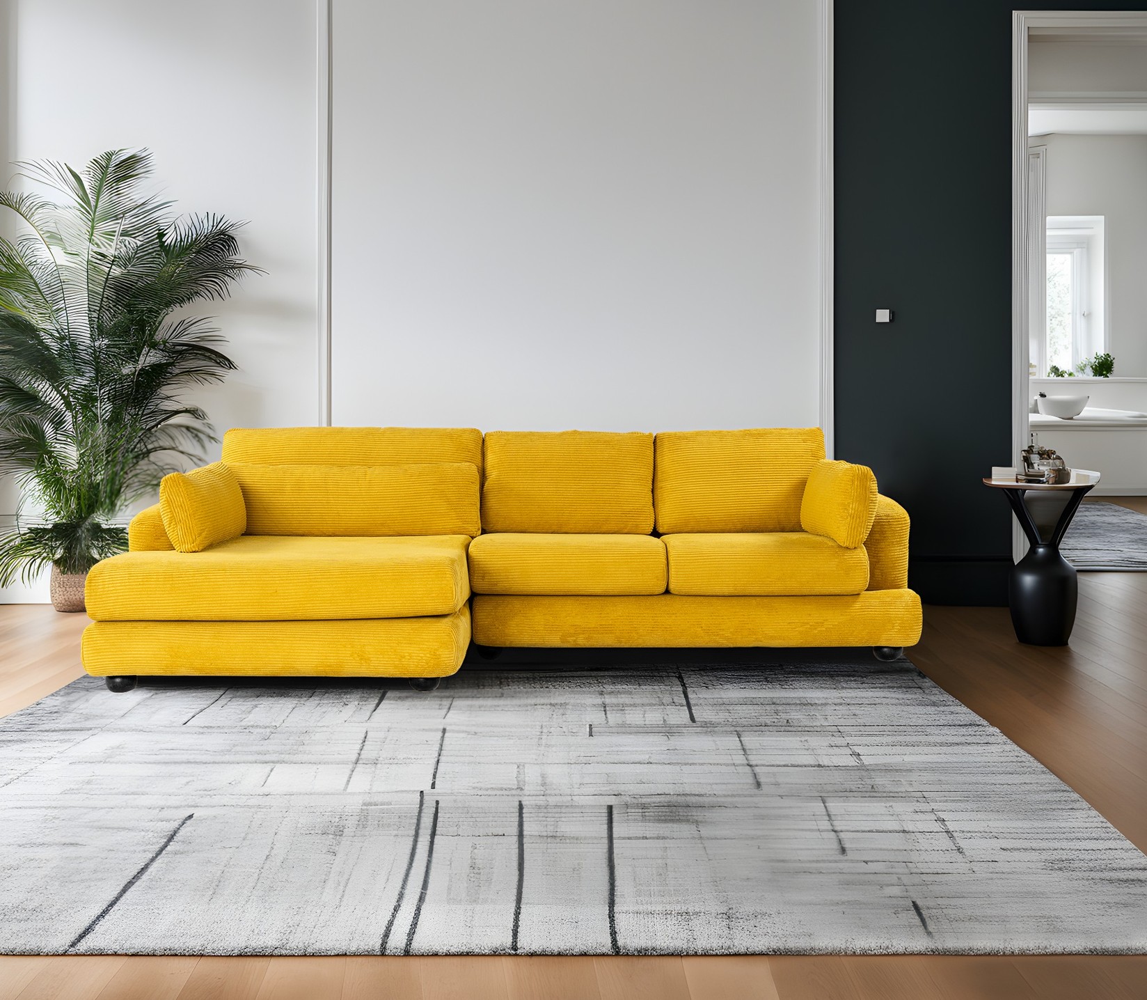 Atelier del Sofa Kutna garnitura River 105x90x150cm Kaki