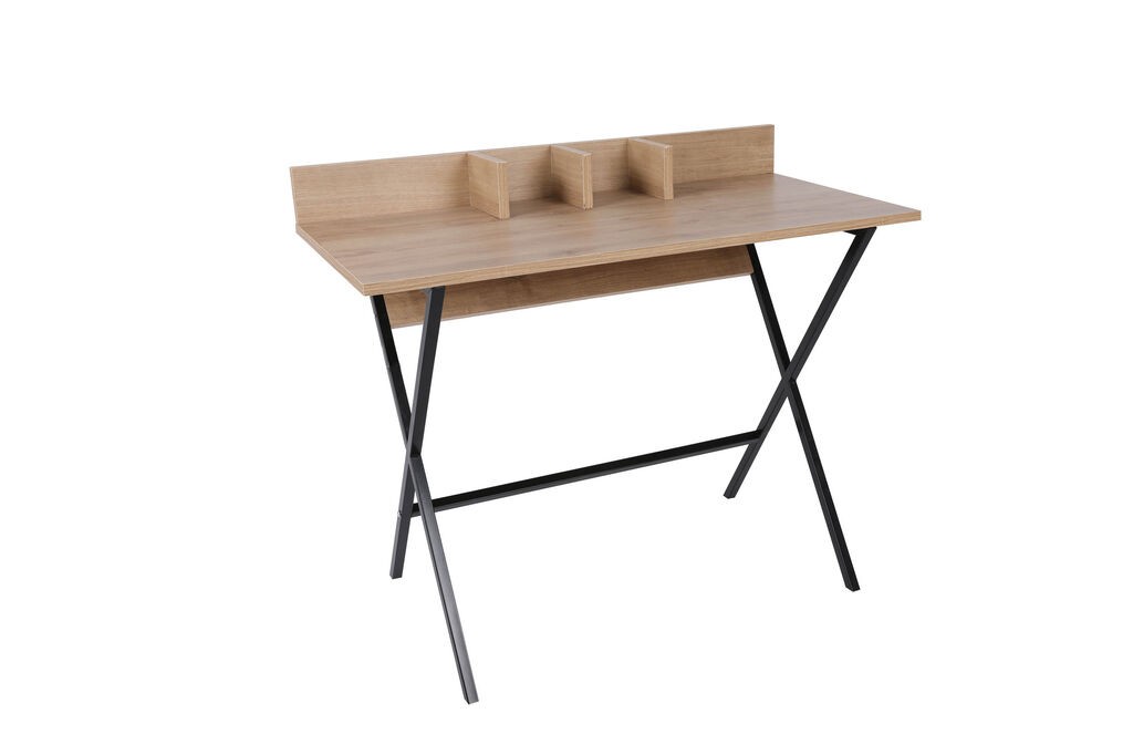 Hanah Home Stol za šminkanje Marekes, Hrast