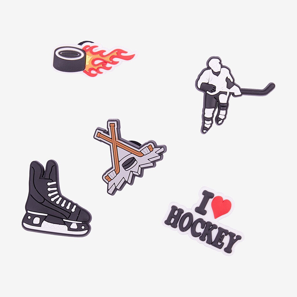 Coqui Dekoracija za papuče I love hockey