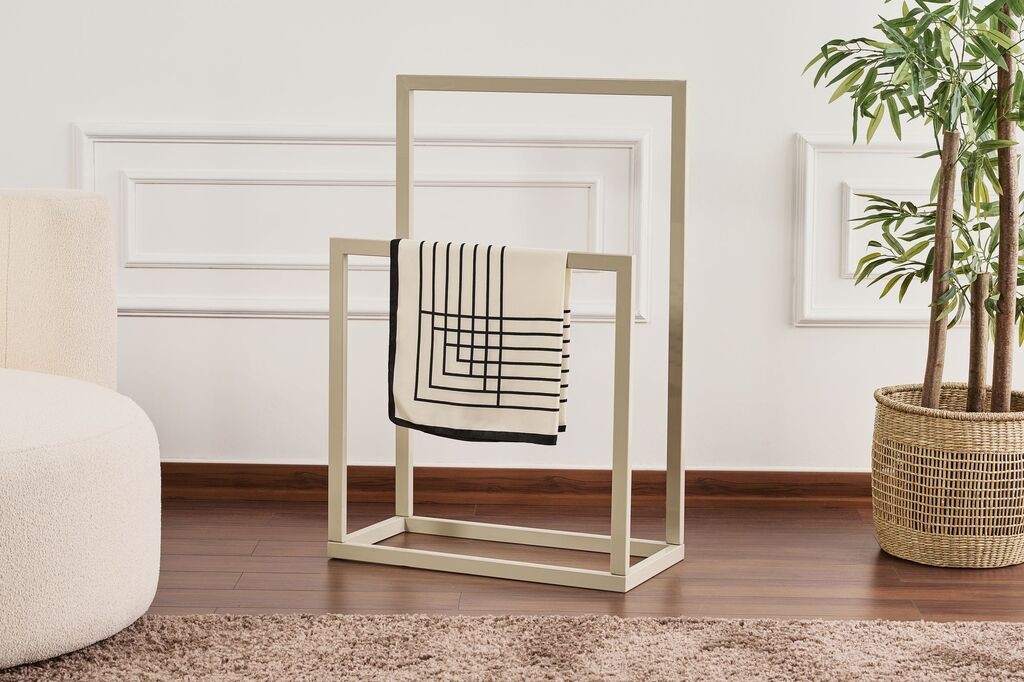 Hanah Home Garderobni stalak Ged-032-B, 25x60x90 cm, Krem