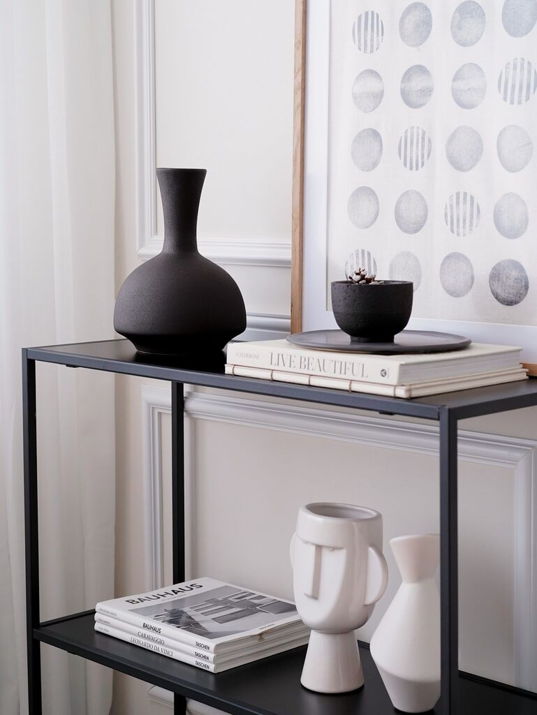 Aberto Design Ukrasna vaza BSI170, crna