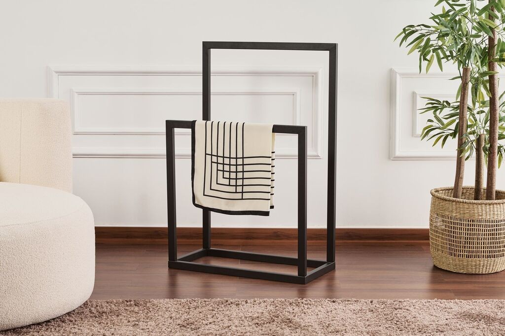 Hanah Home Stalak za garderobu Ged-032, 25x60x90 cm, Crni