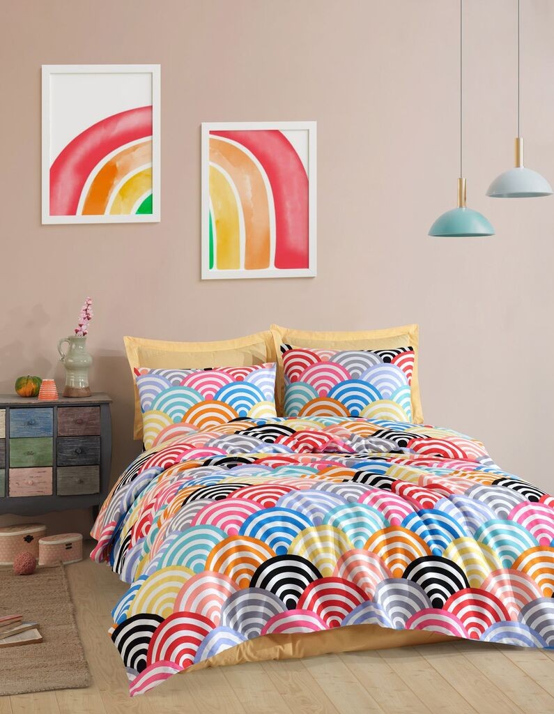 L'essentiel Maison Gokkusagi set popluna, 200 x 230 cm, šareni