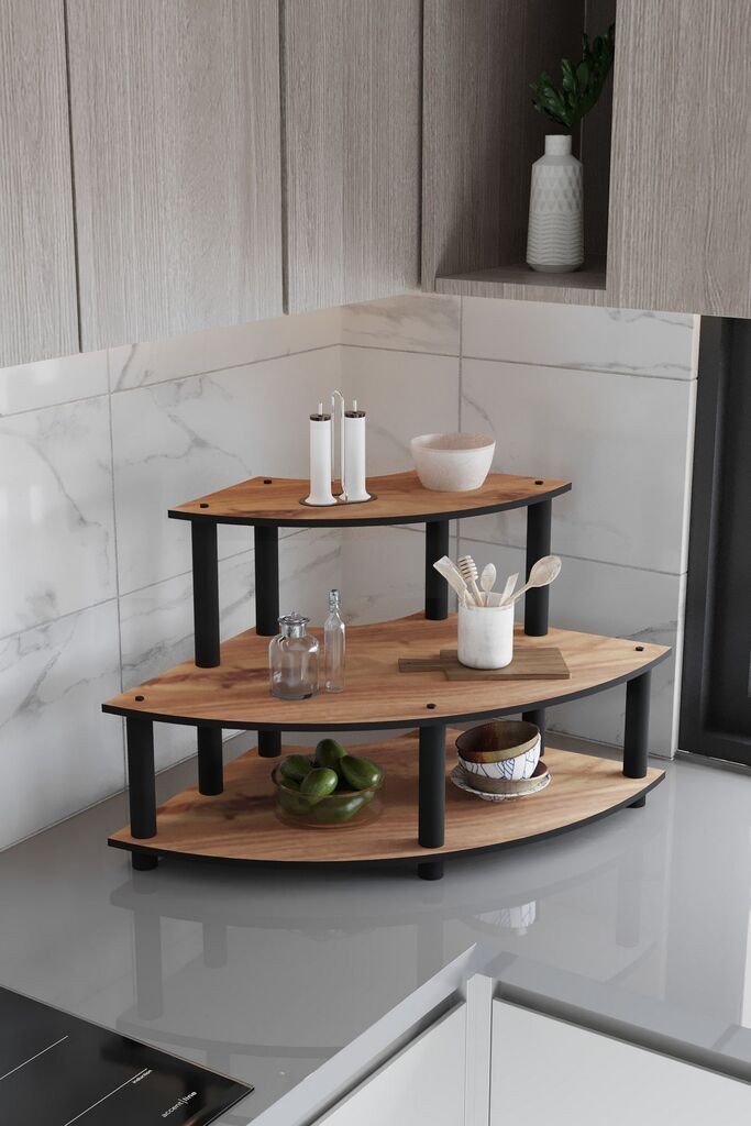 Hanah Home Kuhinjska Radna Polica, Orah