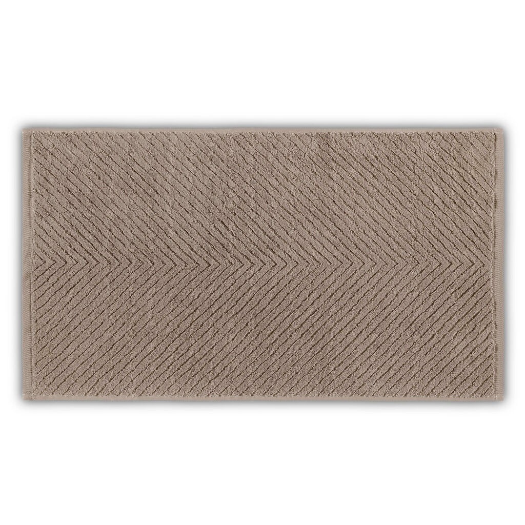 L'essentiel Maison Ručnik za ruke Chevron, 33x33 cm, smeđa