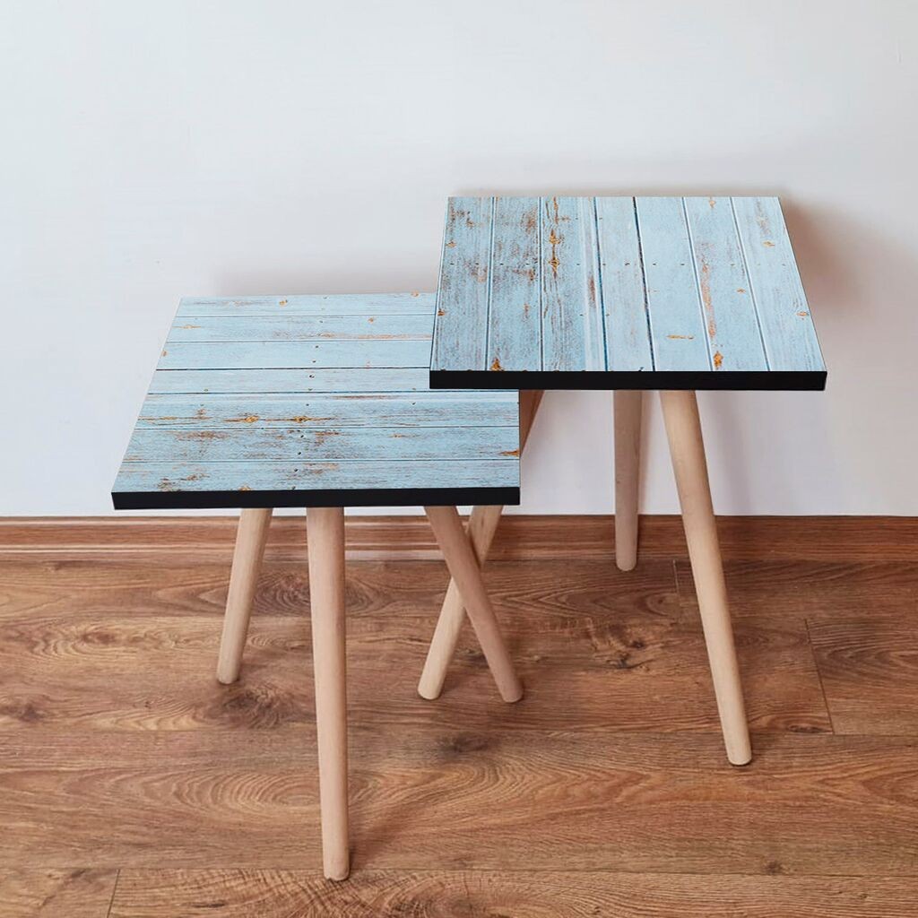 Hanah Home set stolića za kafu 2Shp81, 2 dijela, šareni