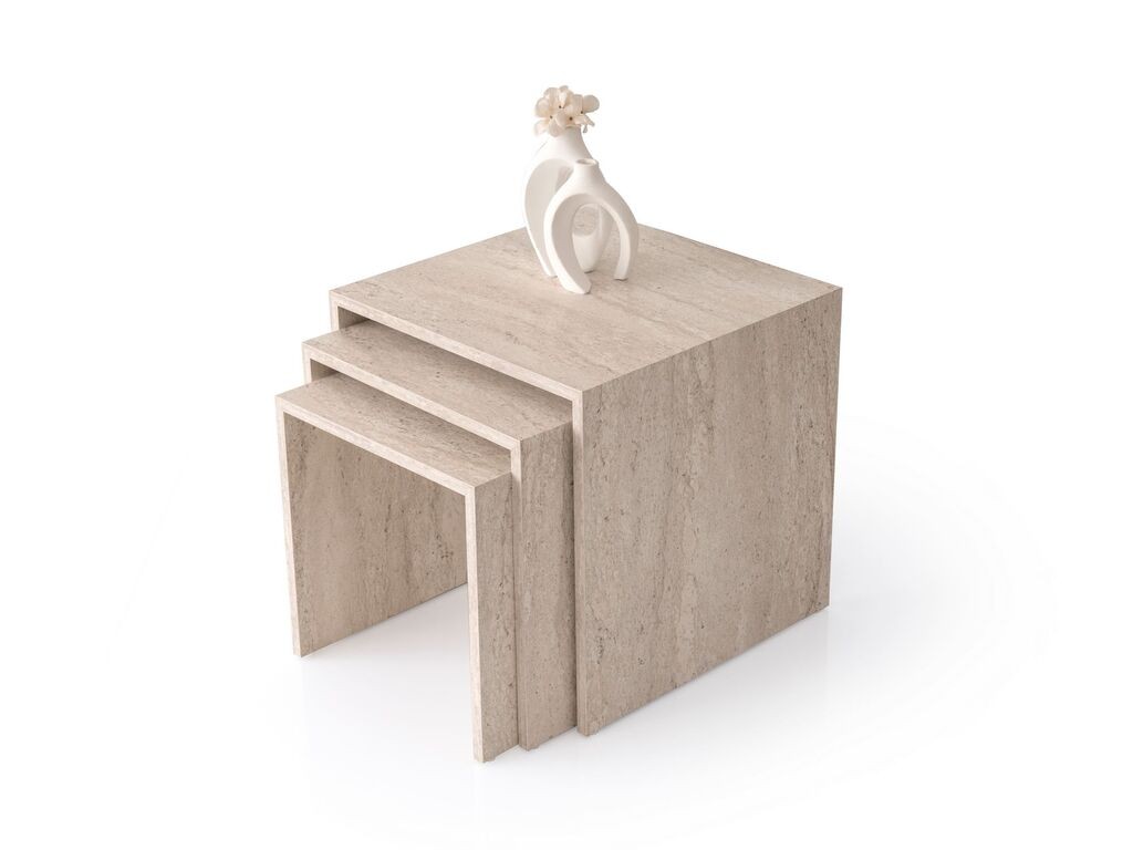 Hanah Home Flex set stolića za kavu, 3 dijela, šareni