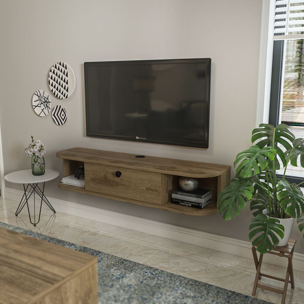 Hanah Home TV komoda Ibarra, 120x23,4x29,6 cm, Orah