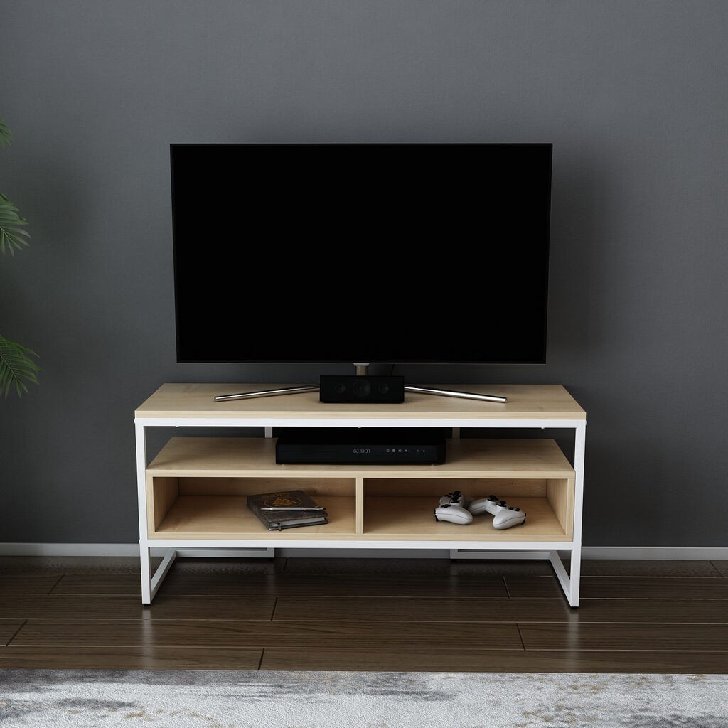 Hanah Home TV komoda Merrion, 110x35x49.9 cm, Hrast