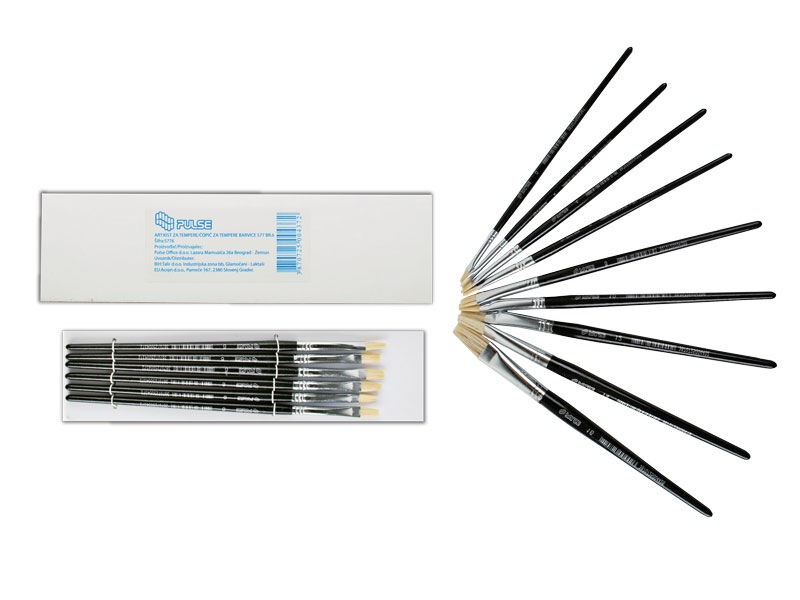 Pulse Set četkica za tempere, Broj 2