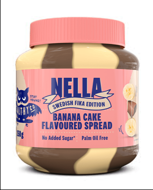 Nella Namaz bez dodatog šećera, Banana i kakao, 350 g