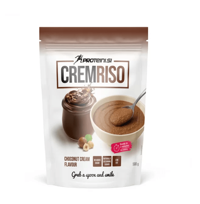 Proteini.Si Pirinčani puding CremRiso, Čokolada i lešnjak, 500g