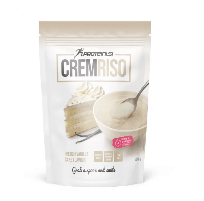 Proteini.Si Pirinčani puding CremRiso, French Vanilla Cake, 500g