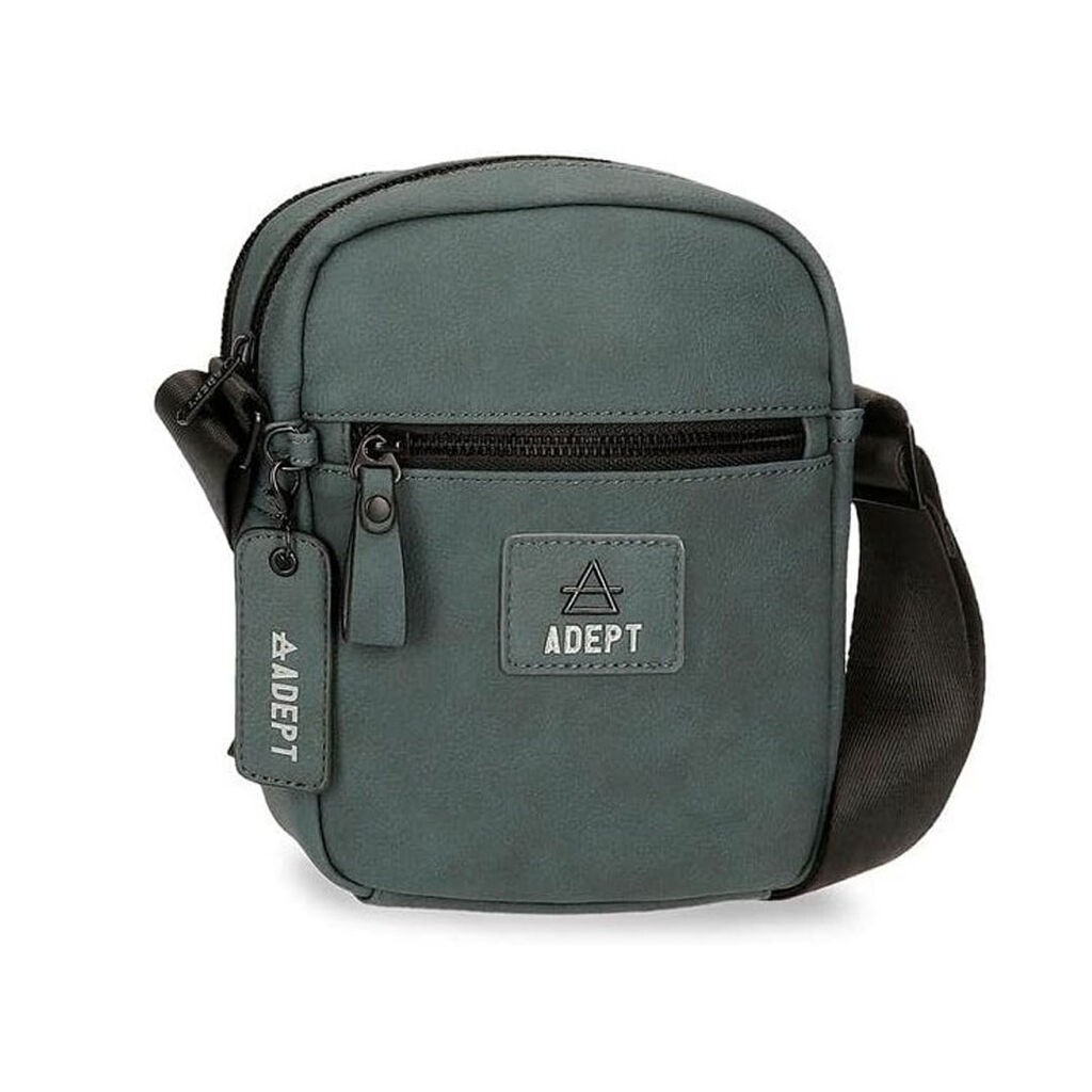 Adept Muška torba na rame 27 cm muška Axel 8015622, Siva